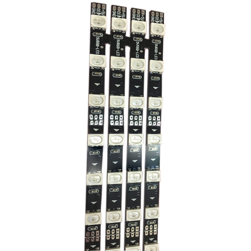 DC5V WS2812 5050SMD 60LEDs/M 5MM Ultra-narrow Dream Color Addressable LED Strip Bar